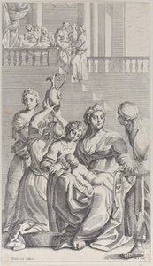 Naissance de Saint Benoît, 1687-1717 - Giacomo Maria Giovannini