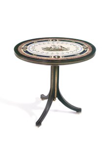 Table en micromosaïque, Rome, fin du 18ème siècle - Giacomo Raffaelli