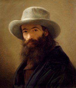 Autoportrait en tenue orientale - Giacomo Trecourt