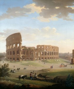 Rome, vue du Colisée