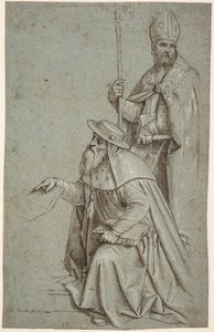 Saint Jérôme et Saint Augustin / Ambroise