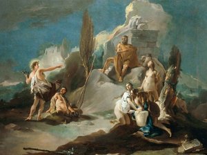 Apollon et Marsyas, 1730 - Giambattista Tiepolo