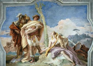 Rinaldo abandonnant Armida - Giambattista Tiepolo