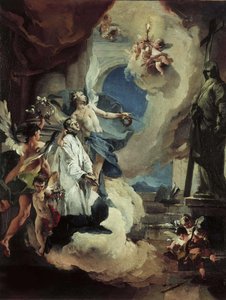 Saint Louis de Gonzague en gloire - Giambattista Tiepolo