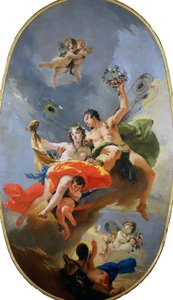 Le Triomphe de Zéphyr et Flora (vers 1735)