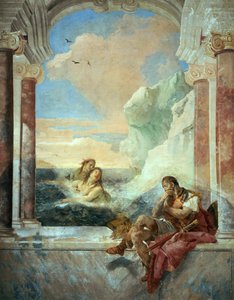 Thétis consolant Achille, 1757