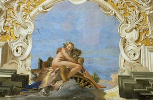 Le Temps enlève la Beauté Pluton enlevant Perséphone, ca 1746