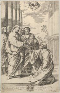 Christ donnant les clés de l