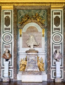 Buste de Louis XIV, Salon de Diane, Grand Appartement, Château de Versailles, France, XVIIe siècle - Gian Lorenzo Bernini