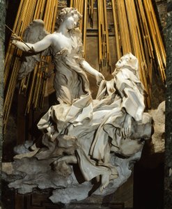Italie, Rome, Église de Santa Maria della Vittoria, Extase de Sainte Thérèse d