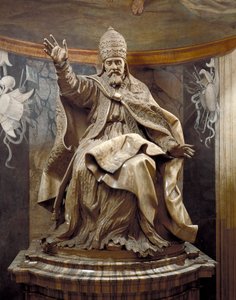 Pape Urbain VIII, par Gian Lorenzo Bernini et ses assistants, marbre - Gian Lorenzo Bernini