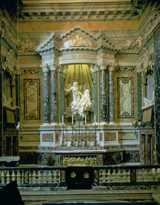 La chapelle Cornaro, (détail) - Gian Lorenzo Bernini