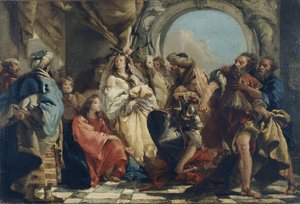 Christ et la femme adultère - Giandomenico (1727 1804) Tiepolo