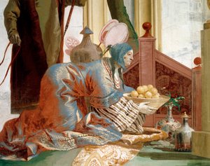 Offrande de fruits à la déesse de la Lune