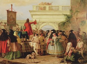 Le Charlatan - Giovanni Domenico Tiepolo