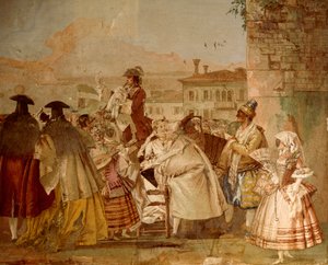 Le Charlatan - Giandomenico (1727 1804) Tiepolo