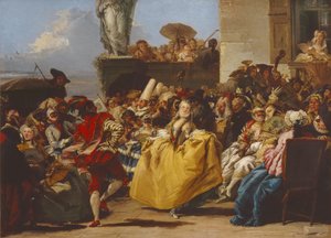 Le Menuet ou Scène de Carnaval