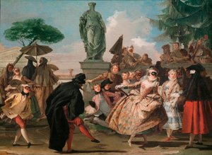 Le menuet - Giandomenico  Tiepolo