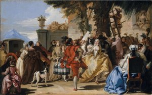 Une Danse à la Campagne - Giovanni Domenico Tiepolo