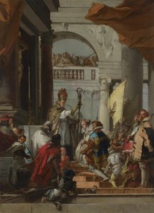 Le mariage de Frédéric Barberousse, vers 1753 - Giovanni Domenico Tiepolo