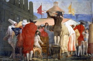 Le Nouveau Monde, 1791-97 - Giovanni Domenico Tiepolo