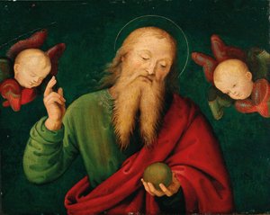 Dieu le Père avec des anges, vers 1510 - Giannicola di Paolo