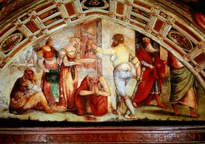 La Décapitation de Saint Jean-Baptiste, 1519 - Giannicola di Paolo