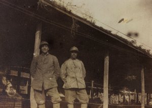 Album "Pictures of War II": soldats italiens dans le Val Chiusone à Podsenica, 09/1917 - Gigliucci Gigliucci