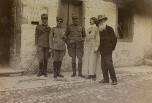 Album "Images de guerre II": Croix-Rouge et soldats italiens - Gigliucci Gigliucci