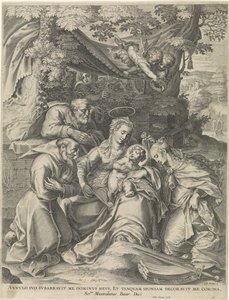 Mariage mystique de Sainte Catherine d