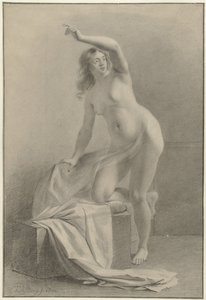 Étude de modèle nu féminin - Gijsbertus Johannus van den Berg