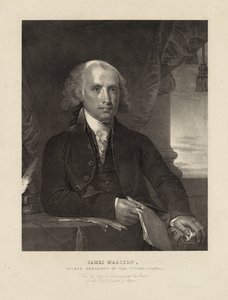 James Madison, quatrième président des États-Unis