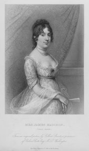 Mme James Madison, Dolly Paine (gravure)