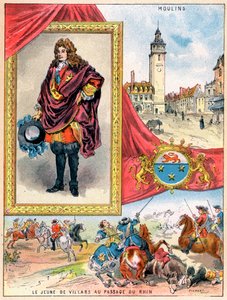 Claude Louis Hector de Villars, commandant militaire français, 1898