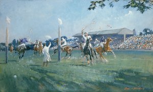 La Coupe de Westchester, jouée au Hurlingham Club, juin 1936 - Gilbert Holiday