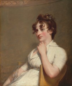 Eleanor Parke Custis Lewis (Mme Lawrence Lewis) - Gilbert Stuart
