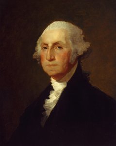 George Washington, vers 1820 (huile sur panneau) - Gilbert Stuart