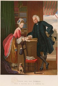 Yorick et la Grisette - Gilbert Stuart Newton