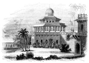 Chalees Satoon, ou le Pavillon des Quarante Piliers, 1847