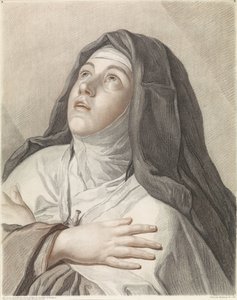 Sainte Thérèse en prière - Gilles Antoine Demarteau
