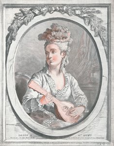 Portrait de Madame Huet, 18ème siècle - Gilles Demarteau