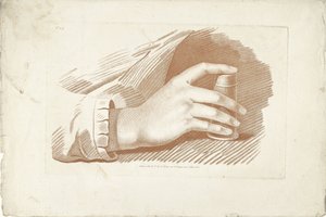 Étude de la main droite - Gilles Demarteau