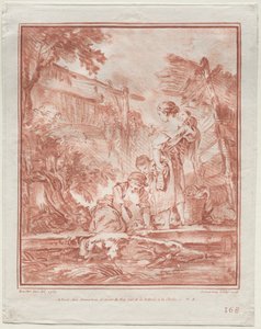 La blanchisseuse, 1767