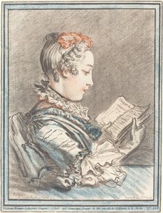 Jeune Fille Lisant Héloïse et Abélard