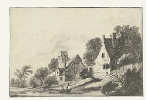 Village au bord de l