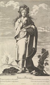 Sibylle Persique, vers 1635. Créateurs : Gilles Rousselet, Abraham Bosse - Gilles Rousselet and Abraham Bosse