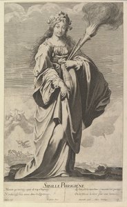 Sibylle Phrygienne, vers 1635 - Gilles Rousselet and Abraham Bosse