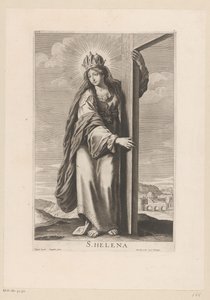 Sainte Hélène près de la croix - Gilles Rousselet