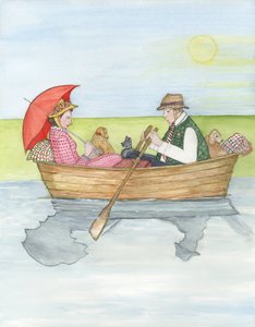 Sur la rivière, 2018 - Gillian Lawson