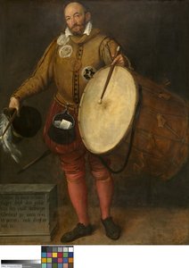 Pierson la Hues, tambour et page de la Guilde des Vieux Archers - Gillis (c.1535 99) Congnet